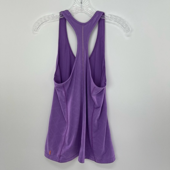 Lucy Purple Athletic Razor Back Tank - Picture 2 of 6